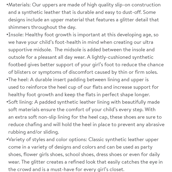 Girls criss cross ballet flats - Picture 5 of 8